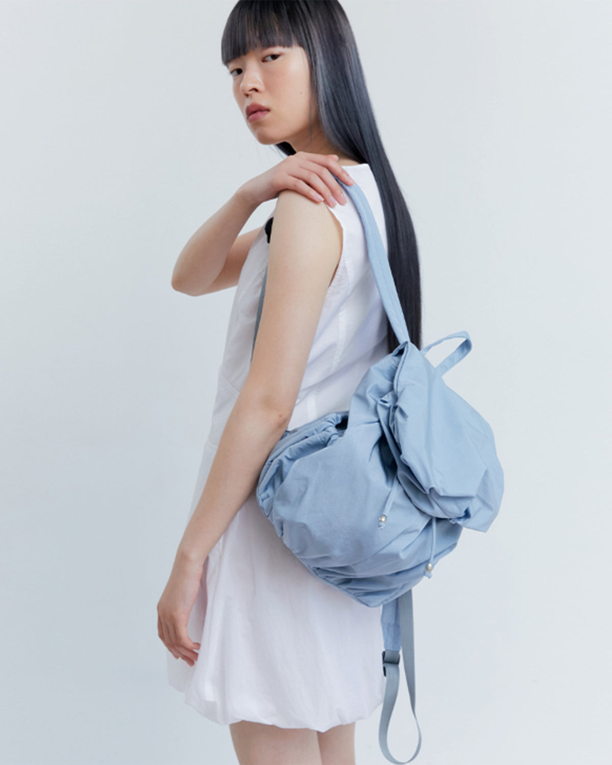 Blooming Mini Backpack - Ice Blue