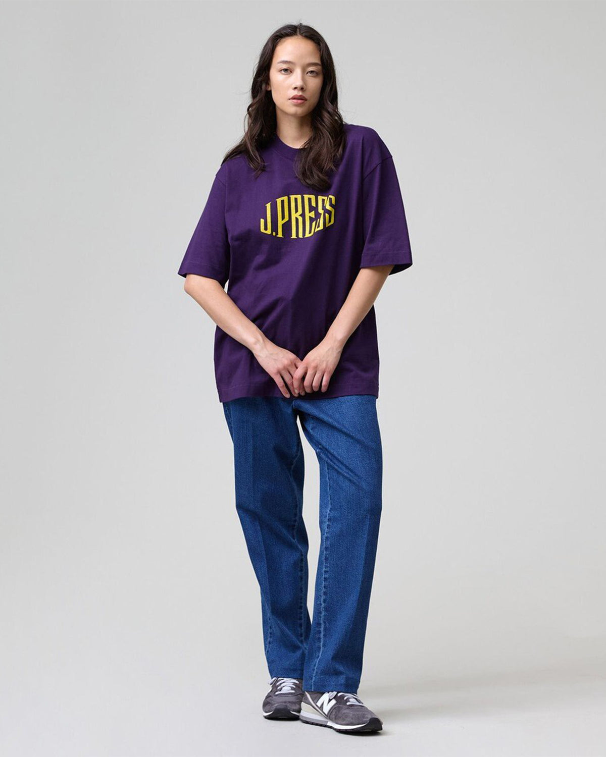 J. Press Logo T-Shirt - Purple