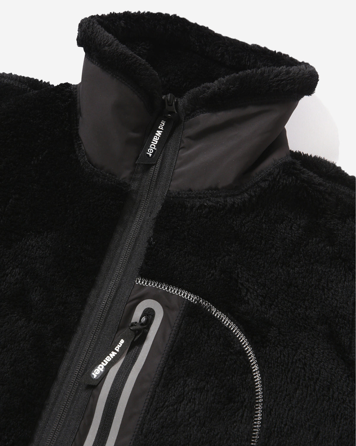 High Loft Fleece Jacket - Black