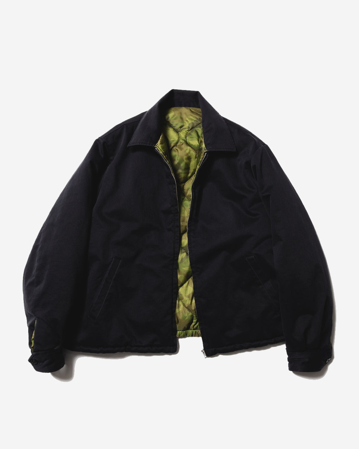 Reversible Vietnam Jacket - Black / Camouflage