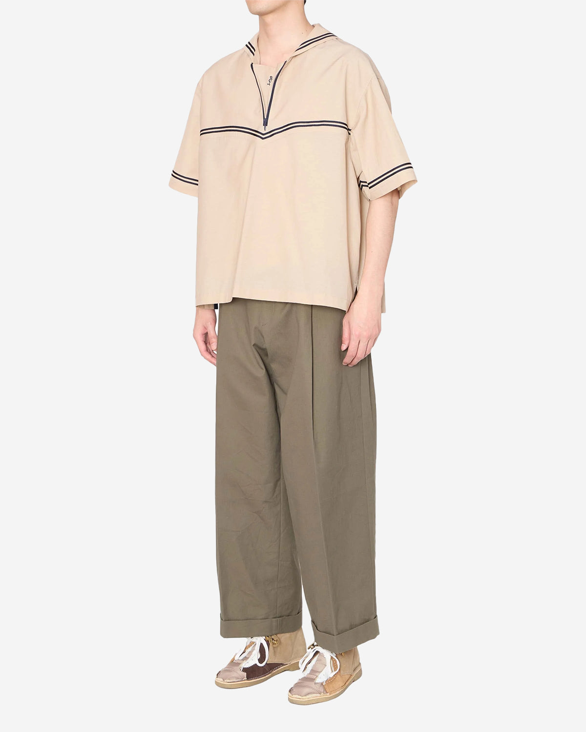 25WCM-B02112 T-Shirt - Beige