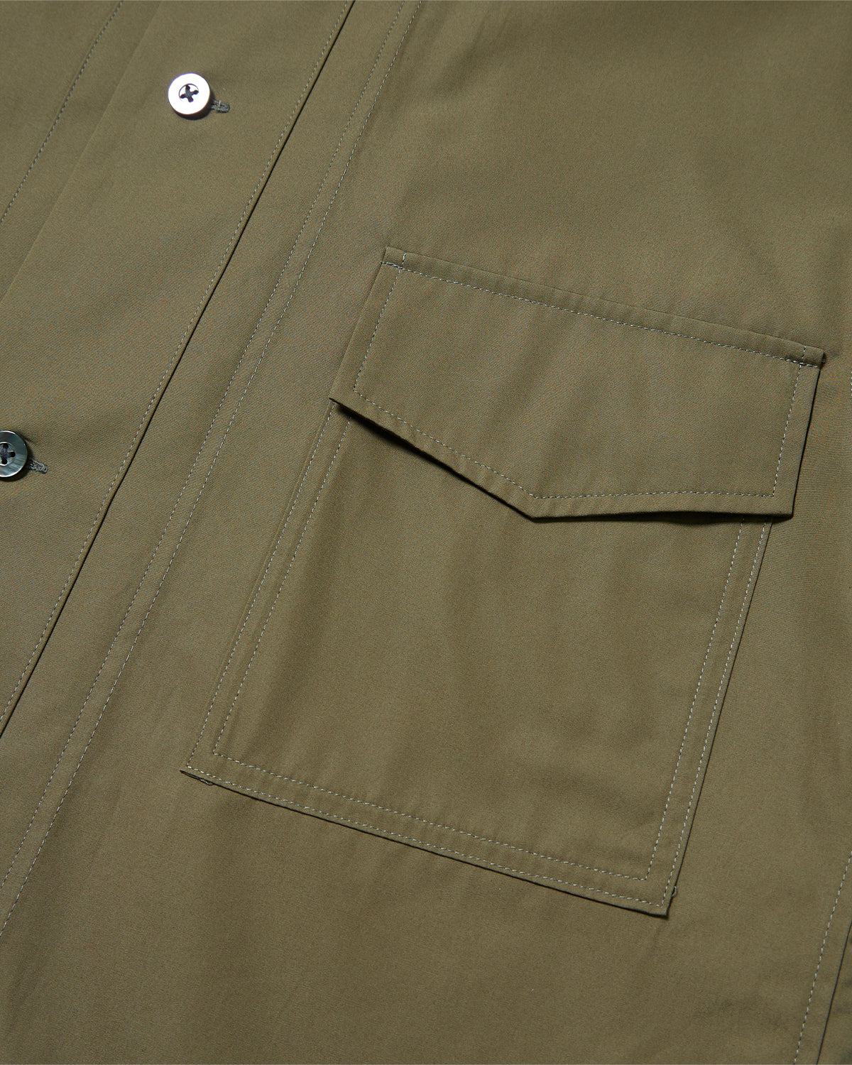 W Front Shirt - Khaki