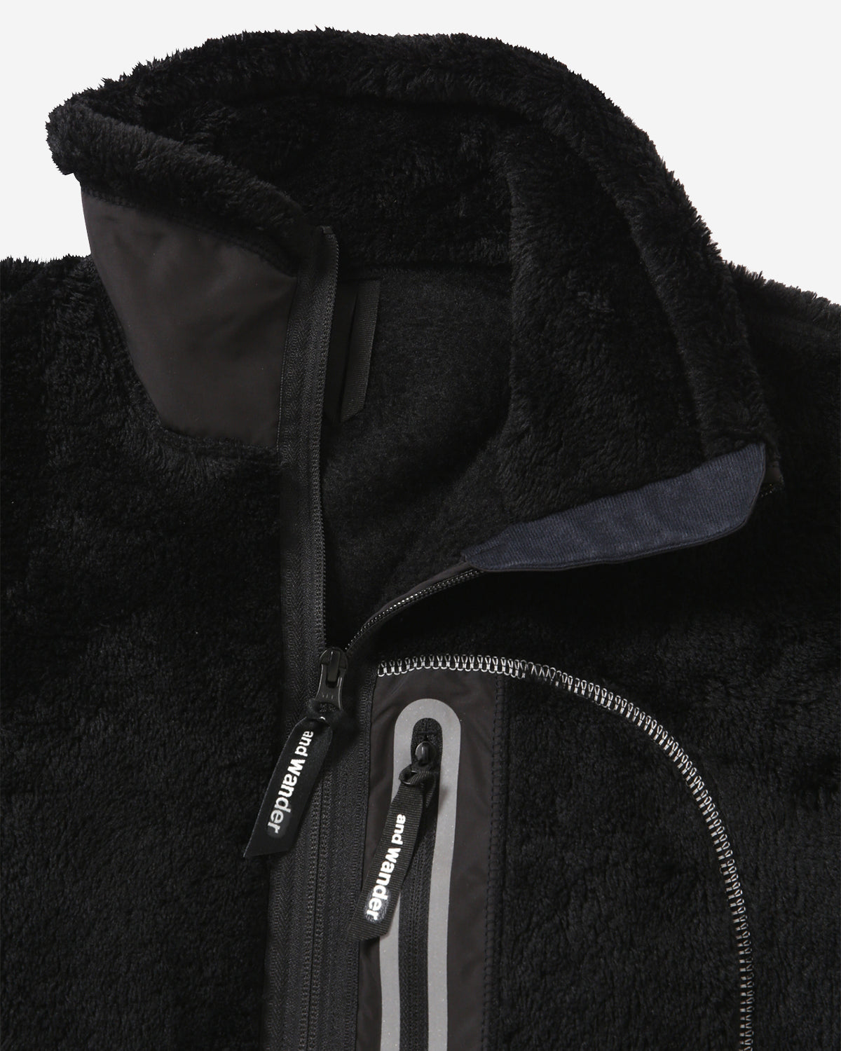 High Loft Fleece Jacket - Black