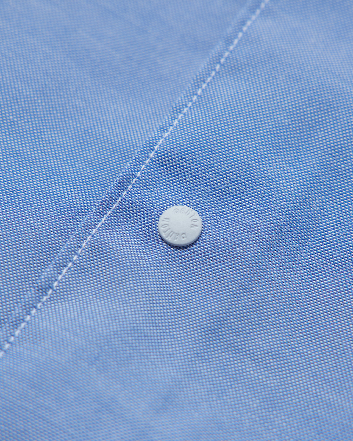 Mens Oxford B.D Shirt - Light Sax