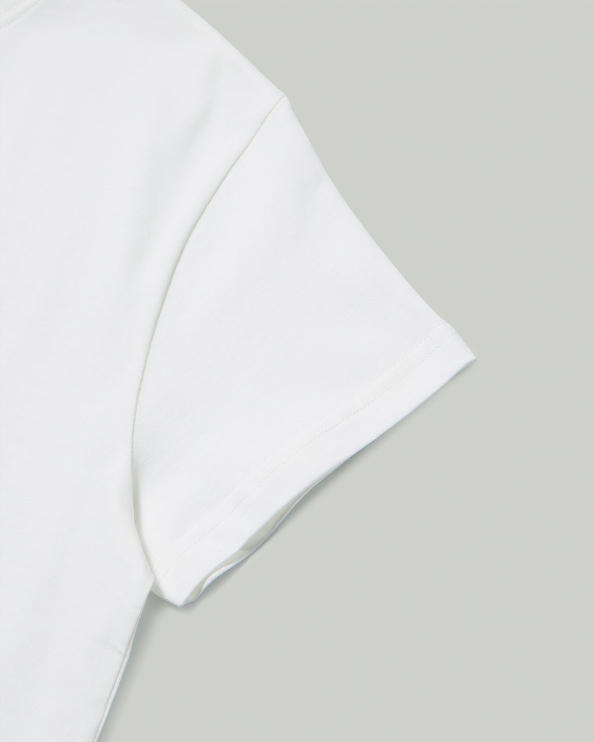 Marine - Jersey Perfect Tee - Off White