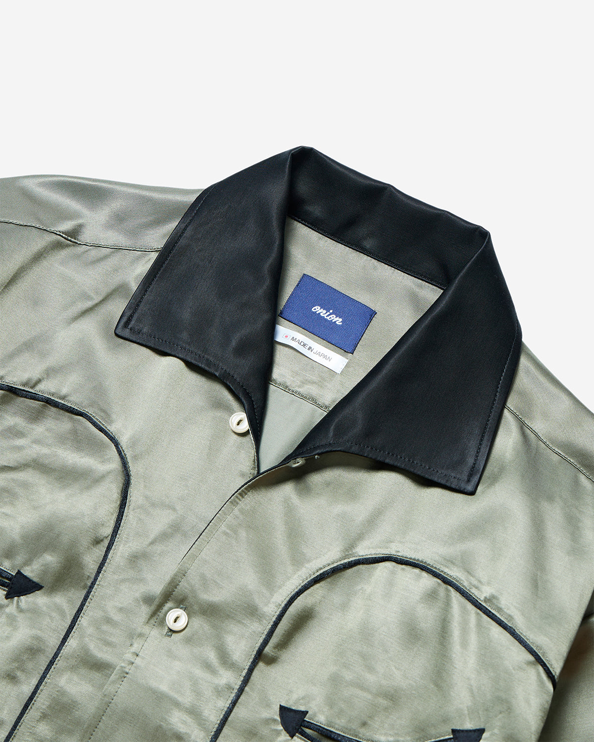 Made in Japan - Weaver Bowling Shirt - Gold/Black