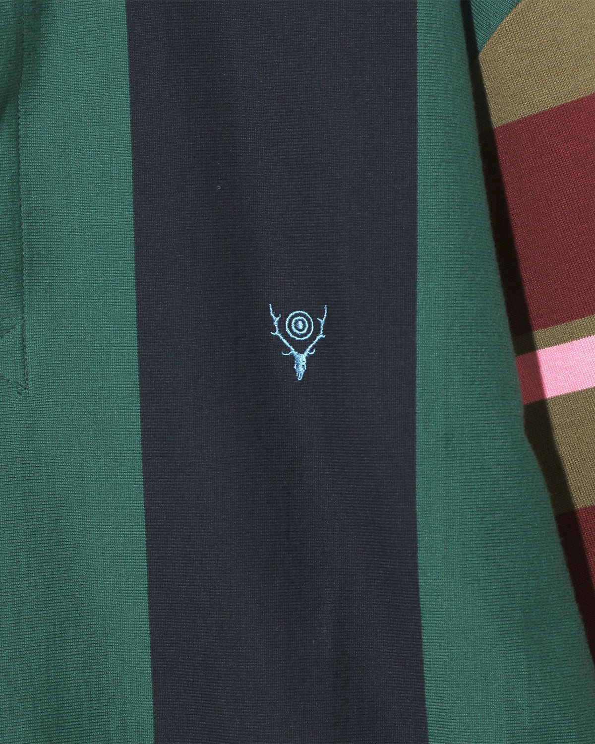 Rugger Shirt - Cotton Plainstitch  - Crazy Pattern B