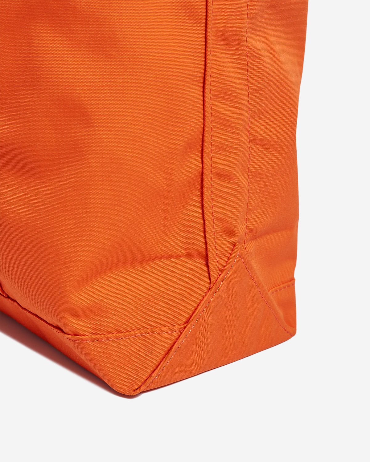 Montorgueil - Canvas Marche Bag - Orange Off White