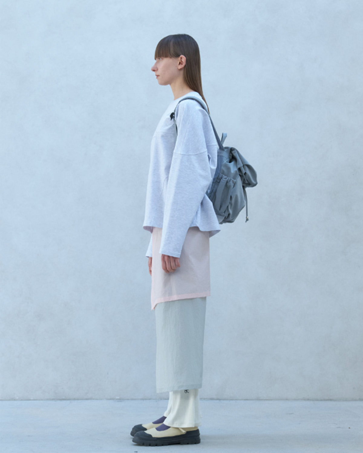 Blooming Mini Backpack - Gray