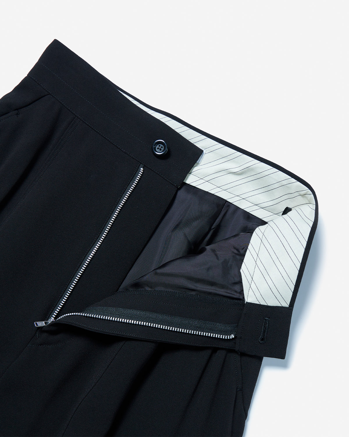 Slit Long Skirt - Black