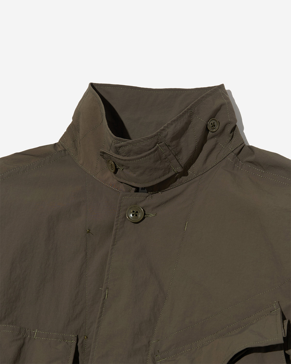 BDU Jacket - Olive Polyester Taslan