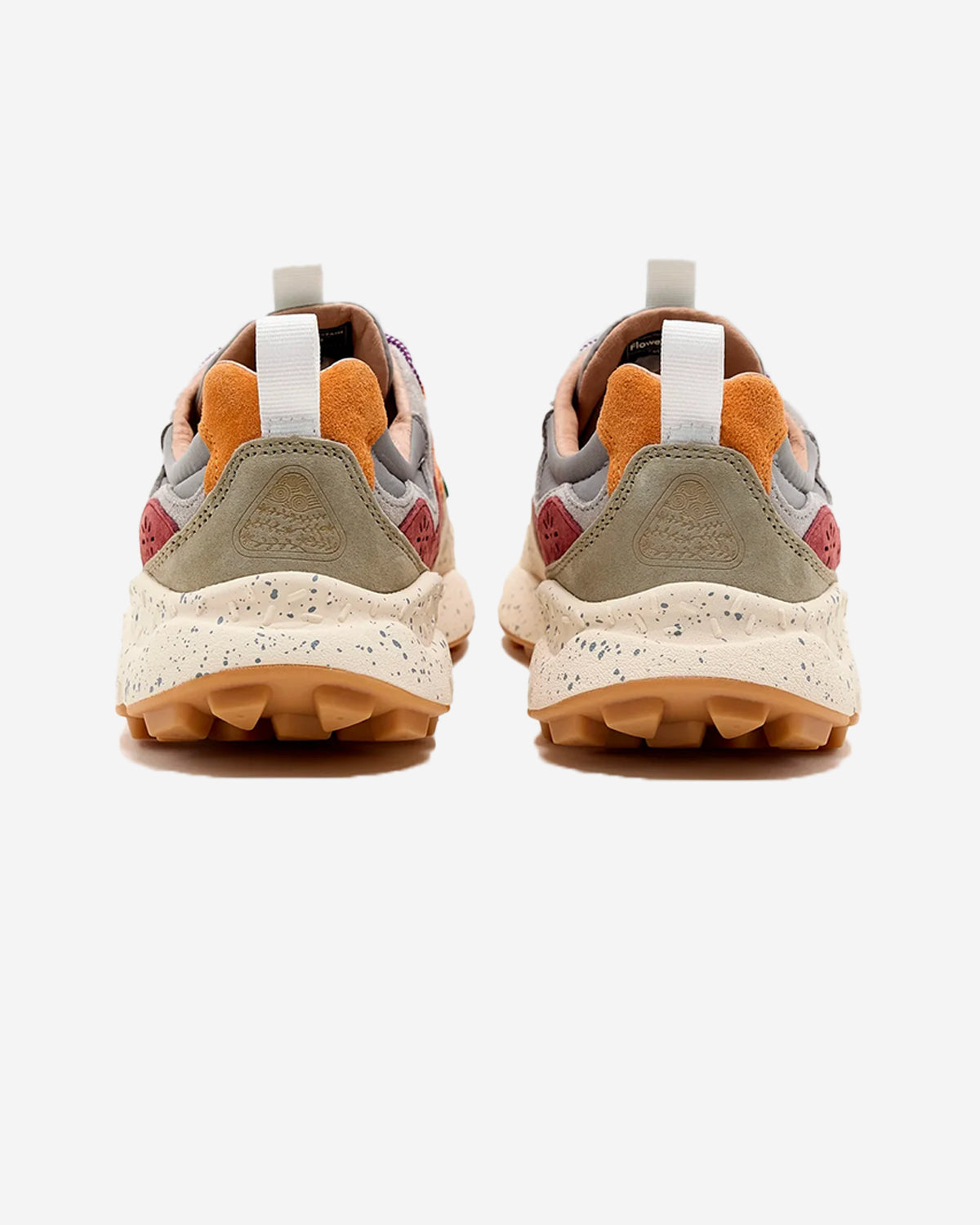 Yamano 3 - Suede / Nylon Light Beige-Rust-Grey