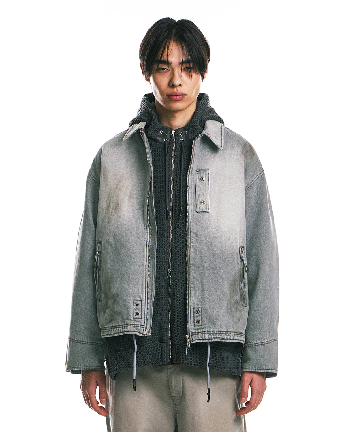 Flight Jacket - Dusty Grey