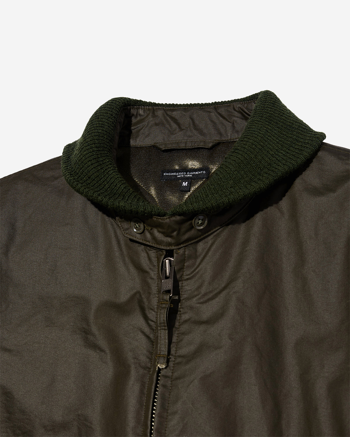 LL Jacket - Olive Nyco Coated Cloth