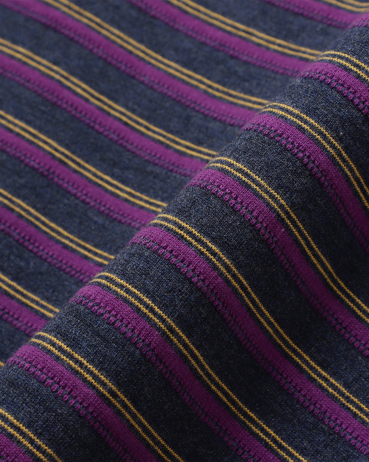 Tucker Striped Tee - Navy