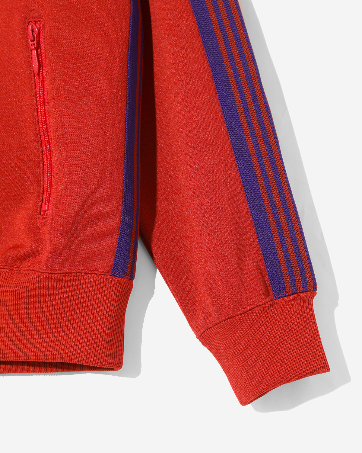 Track Jacket - Poly Smooth - Red