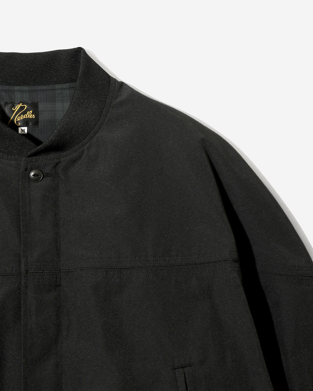 Cap Shoulder Sports Jacket - PE/C Typewriter - Black
