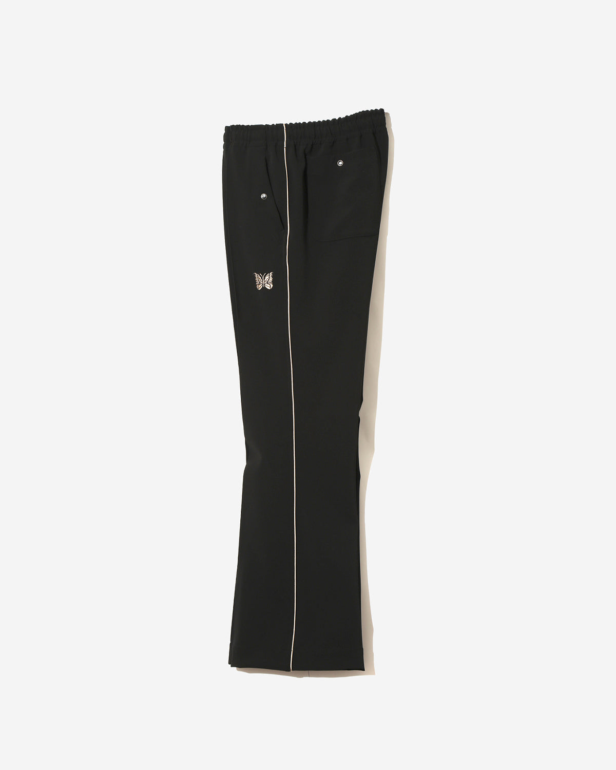 Piping Cowboy Pant - Poly Double Cloth - Black