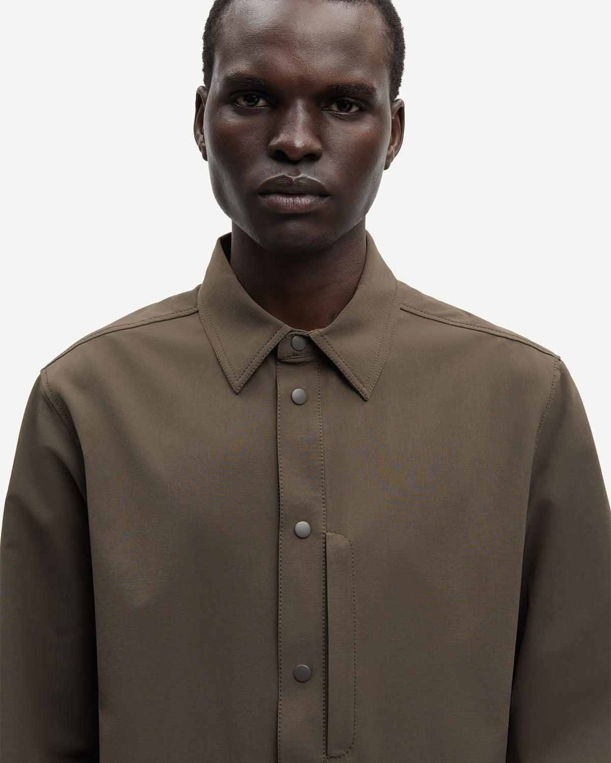 Sadamon X Overshirt - Black Olive