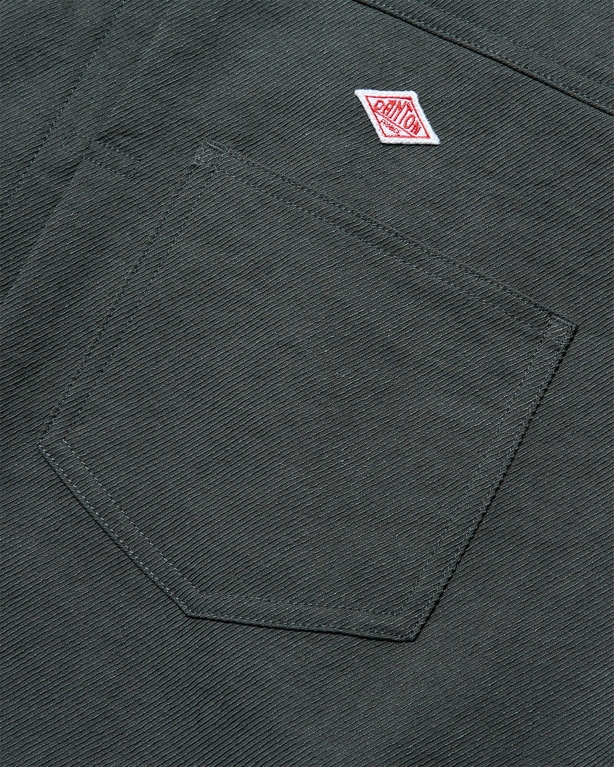 Mens Polyester Twill Jeans Jacket Style Shirt Blouson - Olive