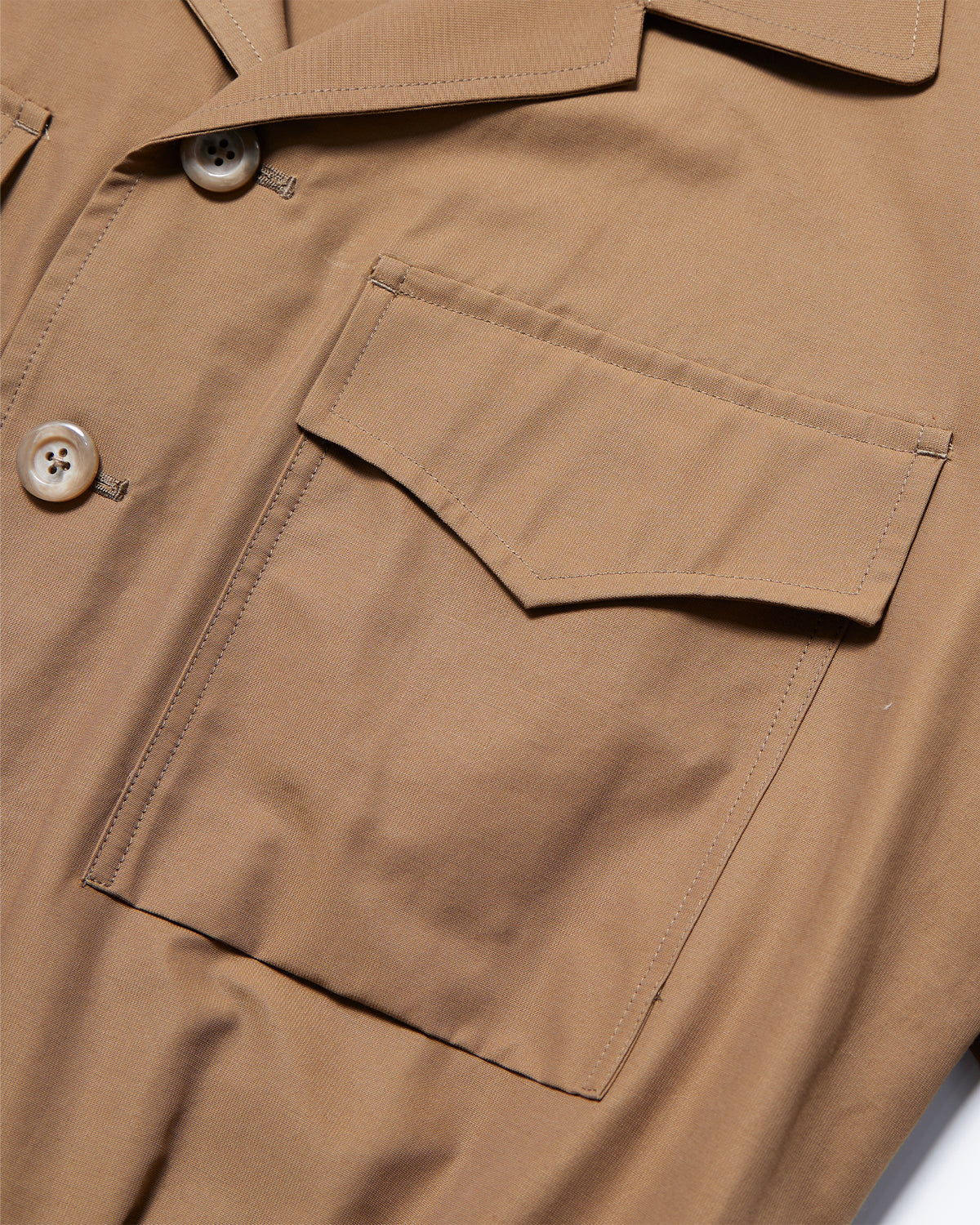 Short Blouson - Brown