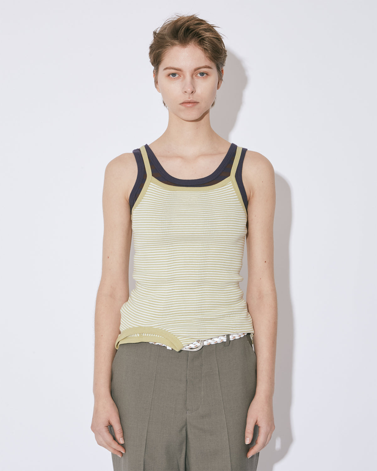 Miller Double End 2 Pack Tank Top - Yellow