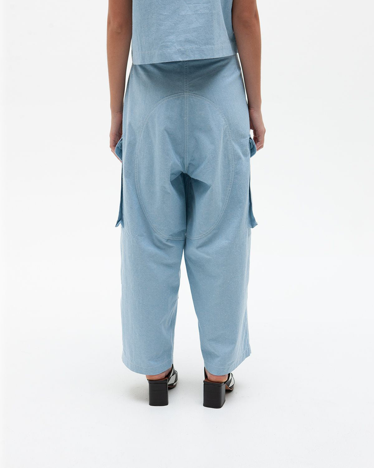Janet Despatch Pant - Baby Blue