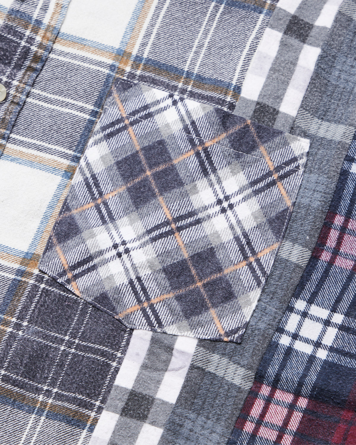 Flannel Shirt - 7 Cuts Wide Shirt - Assorted