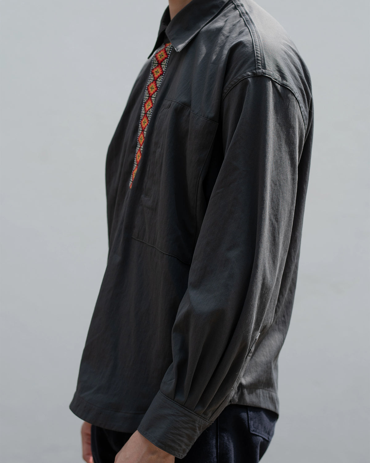 Edge Shirt - Charcoal