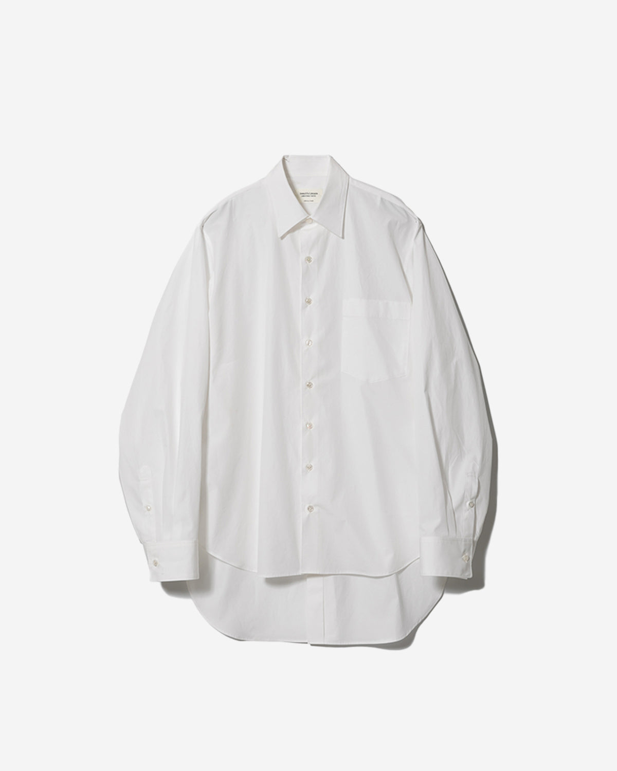 Double Front Finx Stripe Shirt - Off White