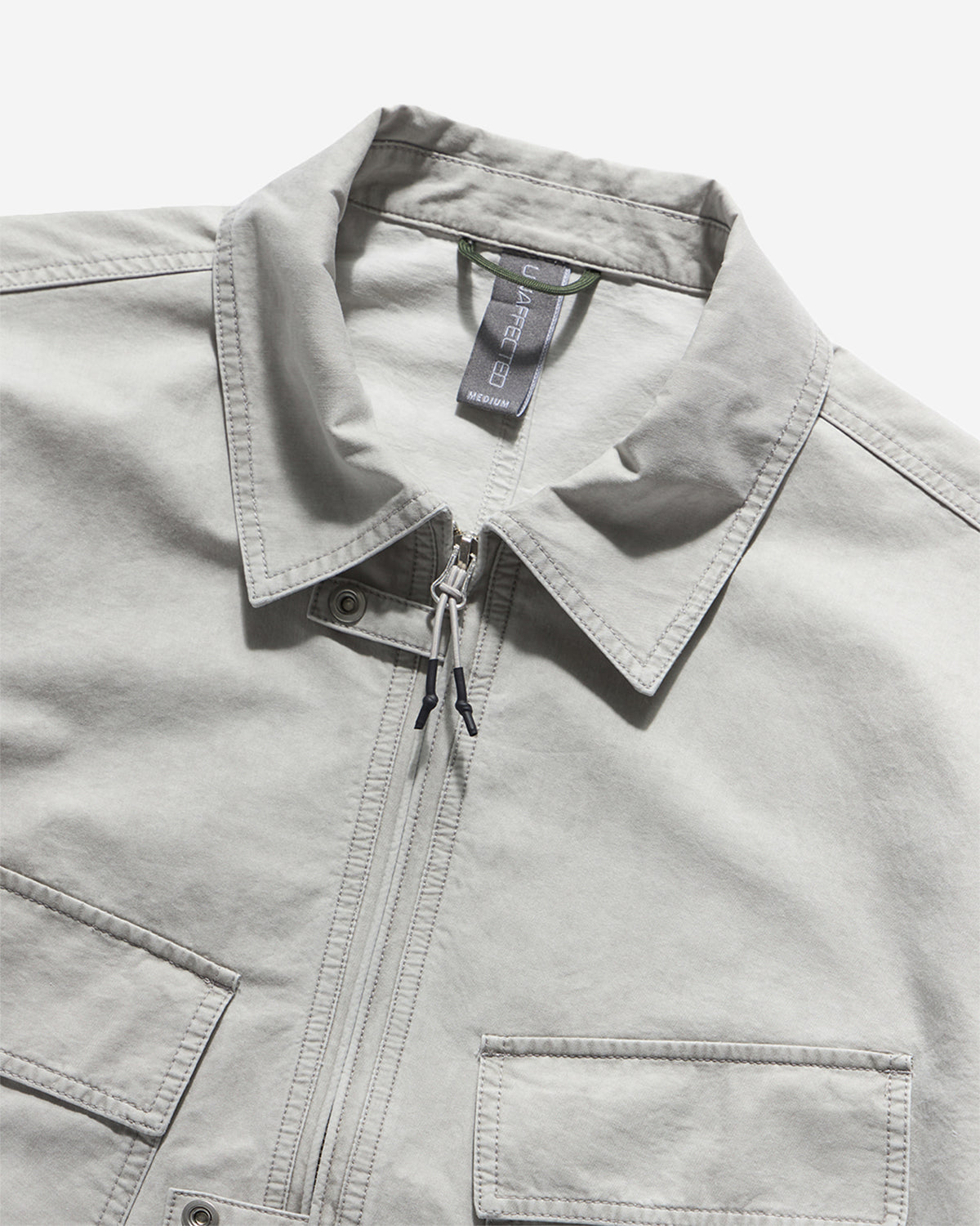 Zip Up 4P Jacket - Dusty L.Grey