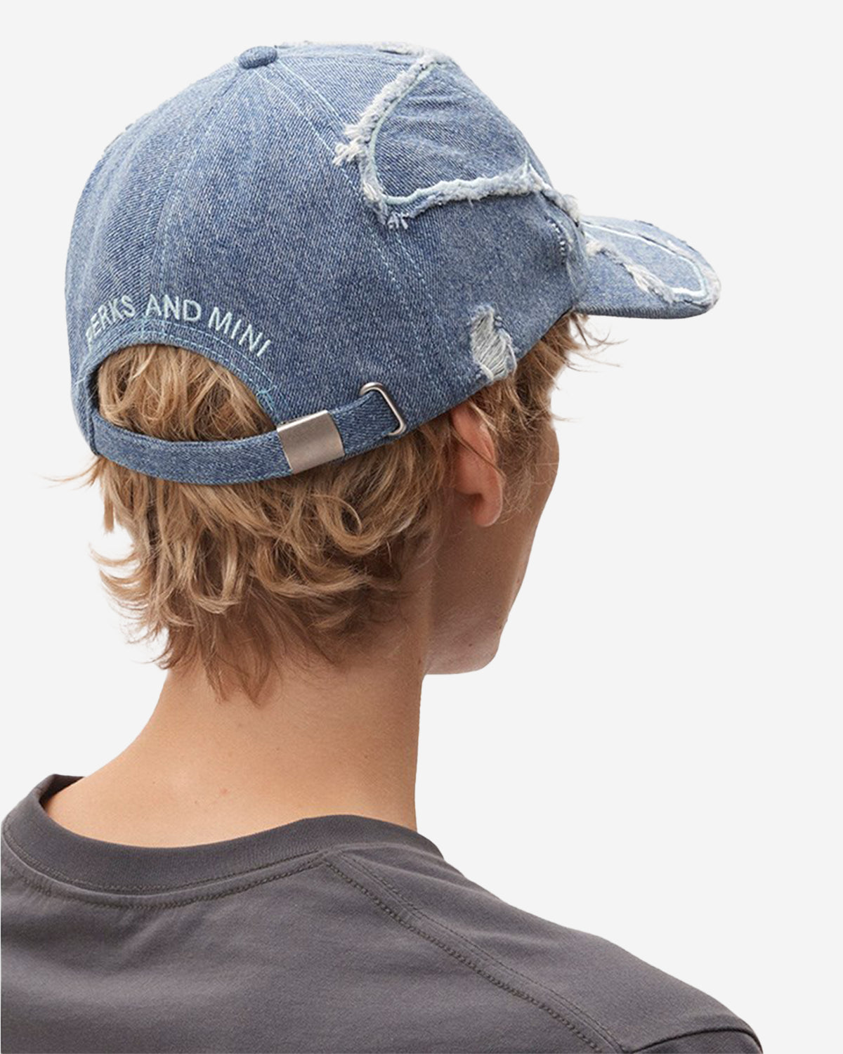 Powder Alien Butterfly Kiss Baseball Cap - Denim