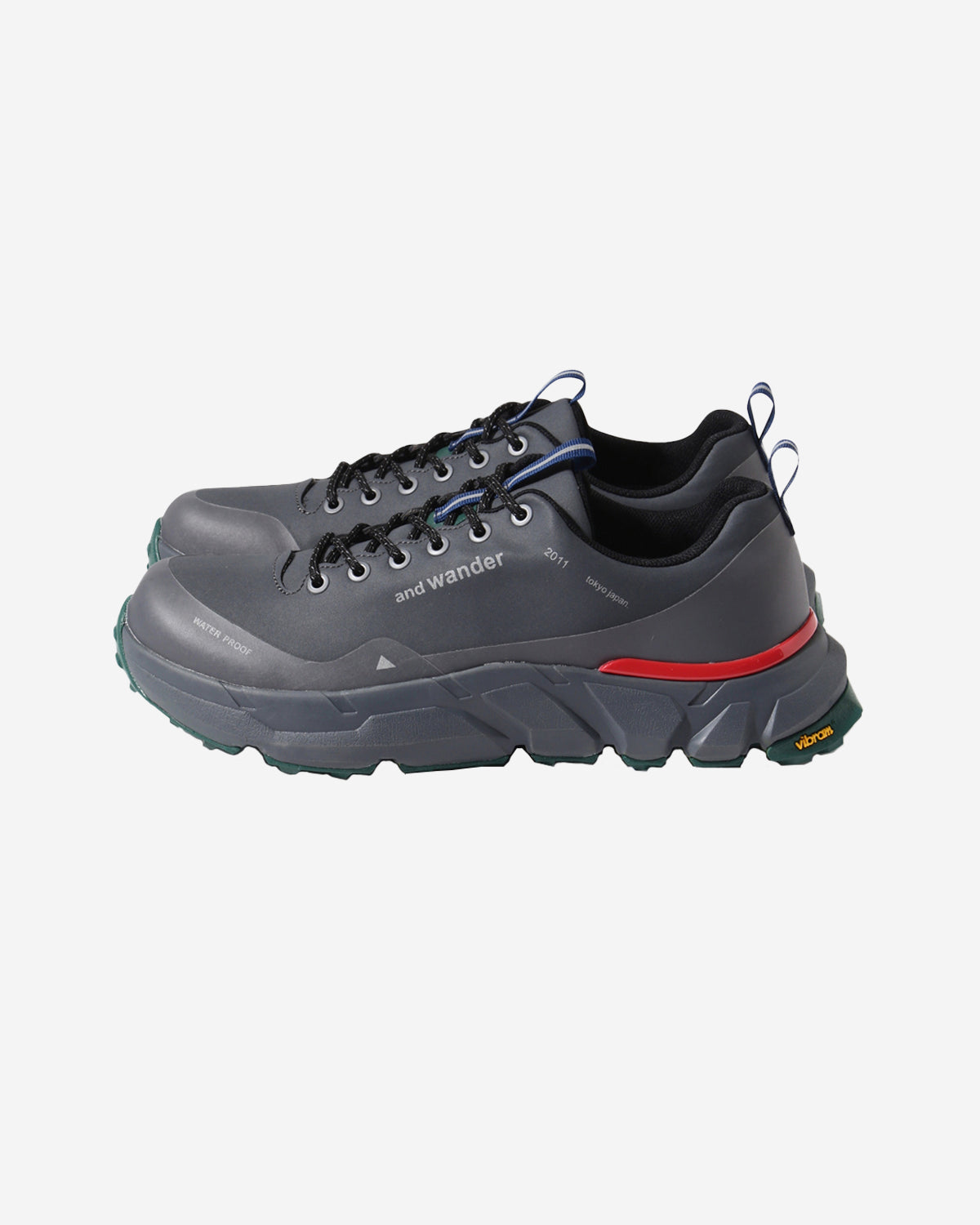Waterproof Trek Shoes Low - Charcoal