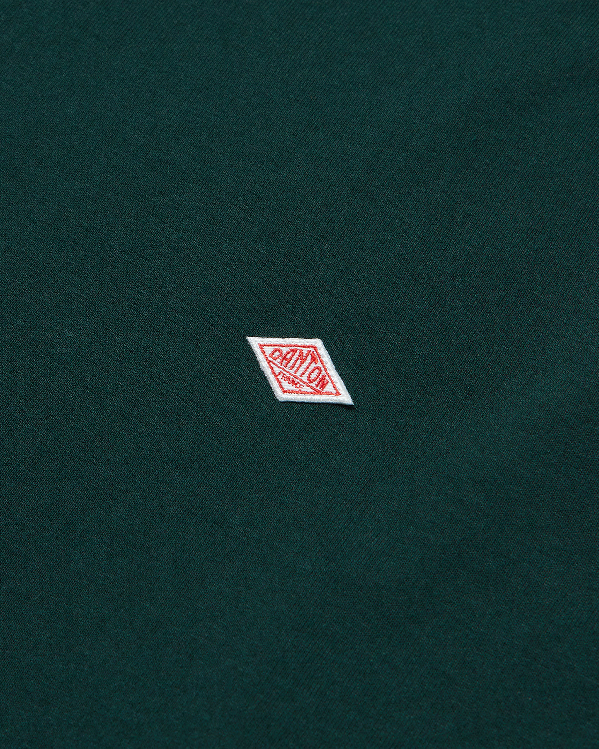 Mens Long Sleeve T-Shirt Plain - Dark Green