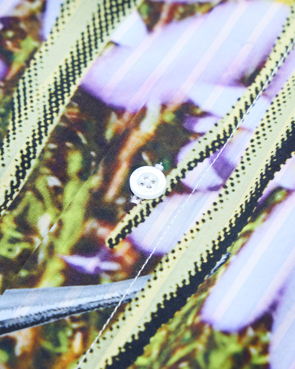 Mind Garden Stripe Shirt - Blue Stripe