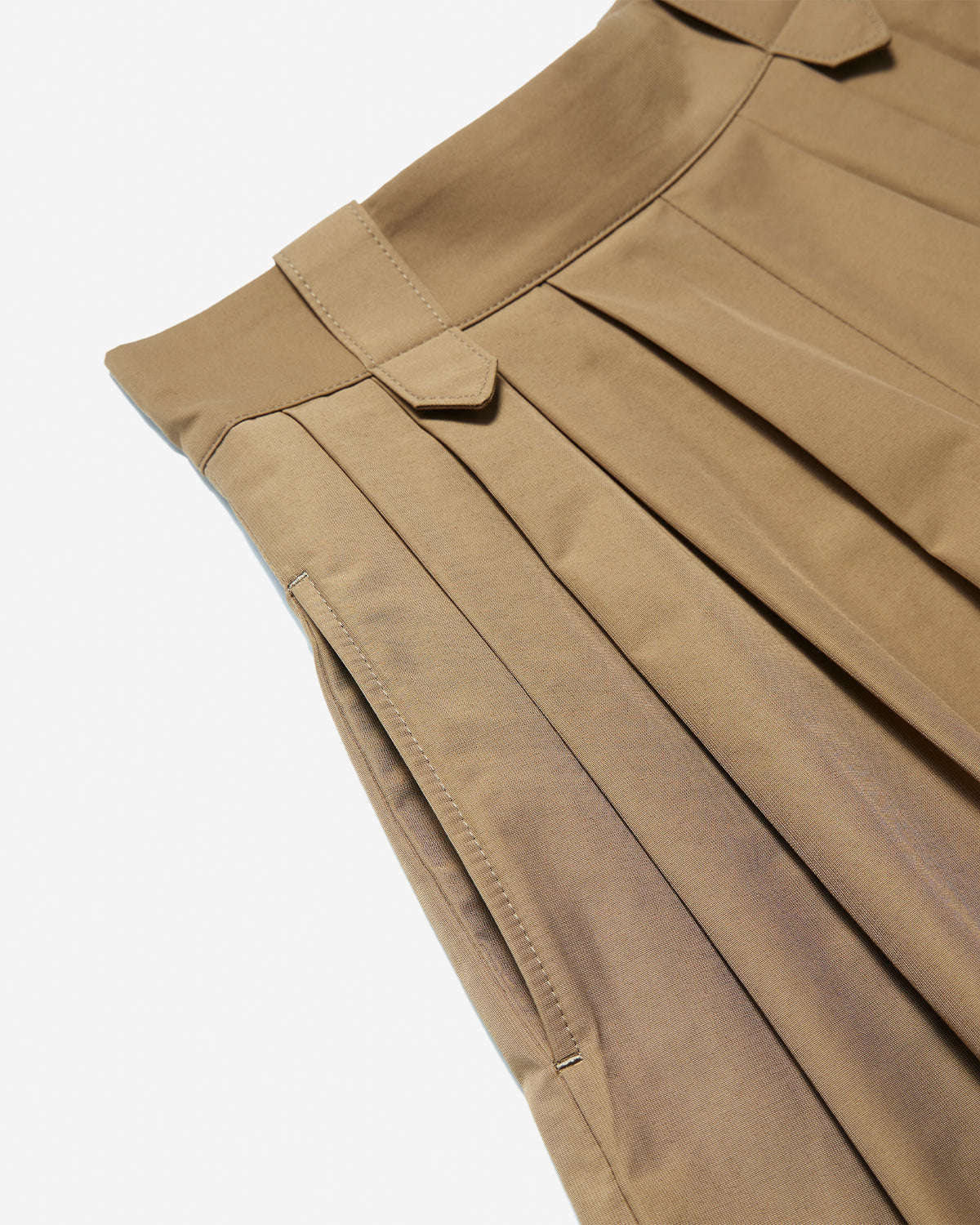 Tuck Culottes - Brown