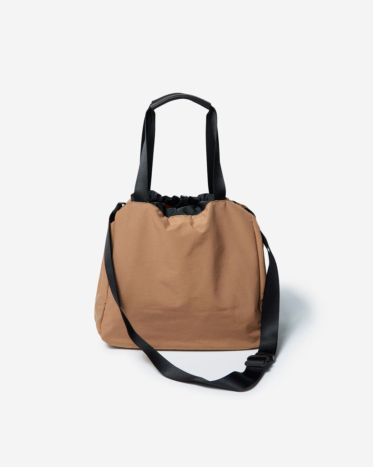 Simplicity 2Way Draw String Tote - Mocha