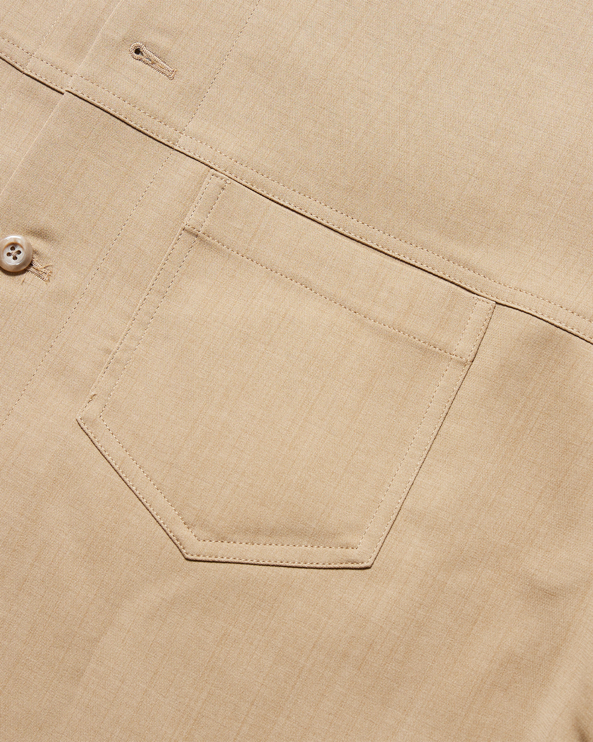 Cropped BOX Blouson - Beige