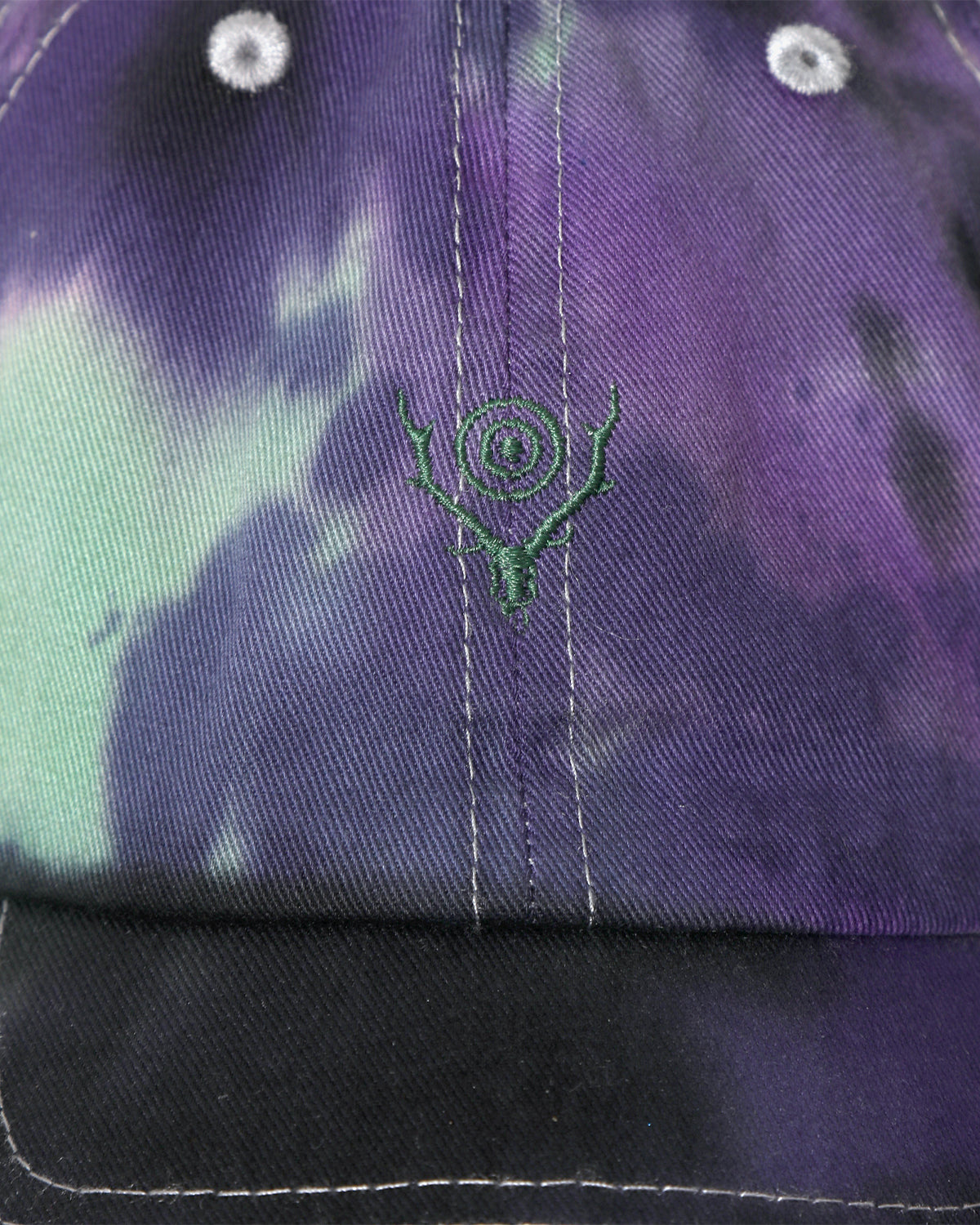 Strap Back Cap - Tie Dye - Purple