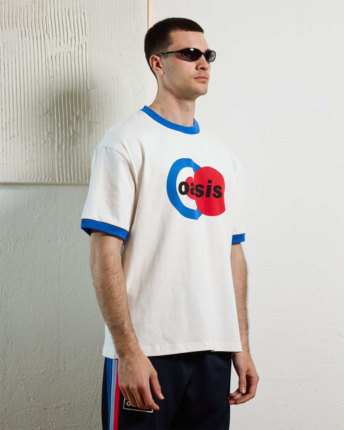 Pleasures X Oasis - 1996 Ringer Shirt - White