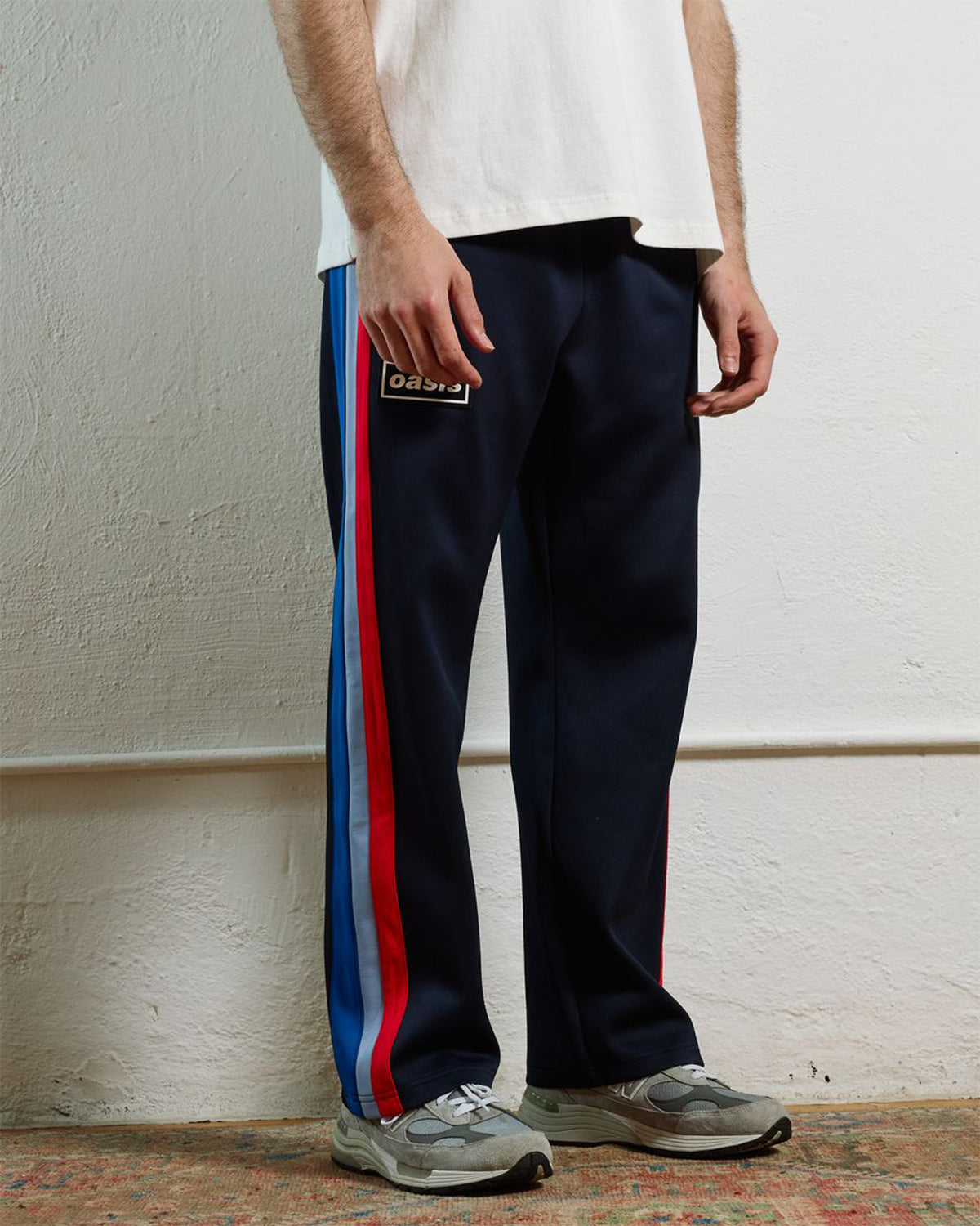 Pleasures X Oasis - Forever Track Pants - Navy