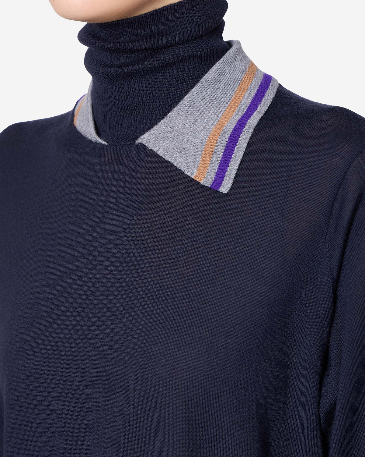 25WCL-N08303 Knit - Navy