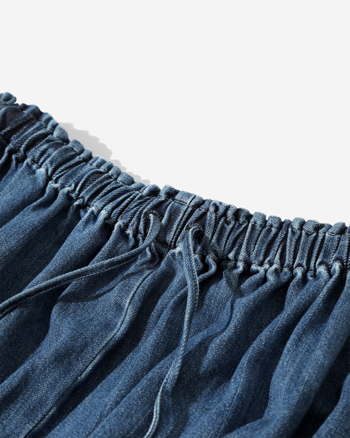 Balloon Unitard - Denim - Indigo