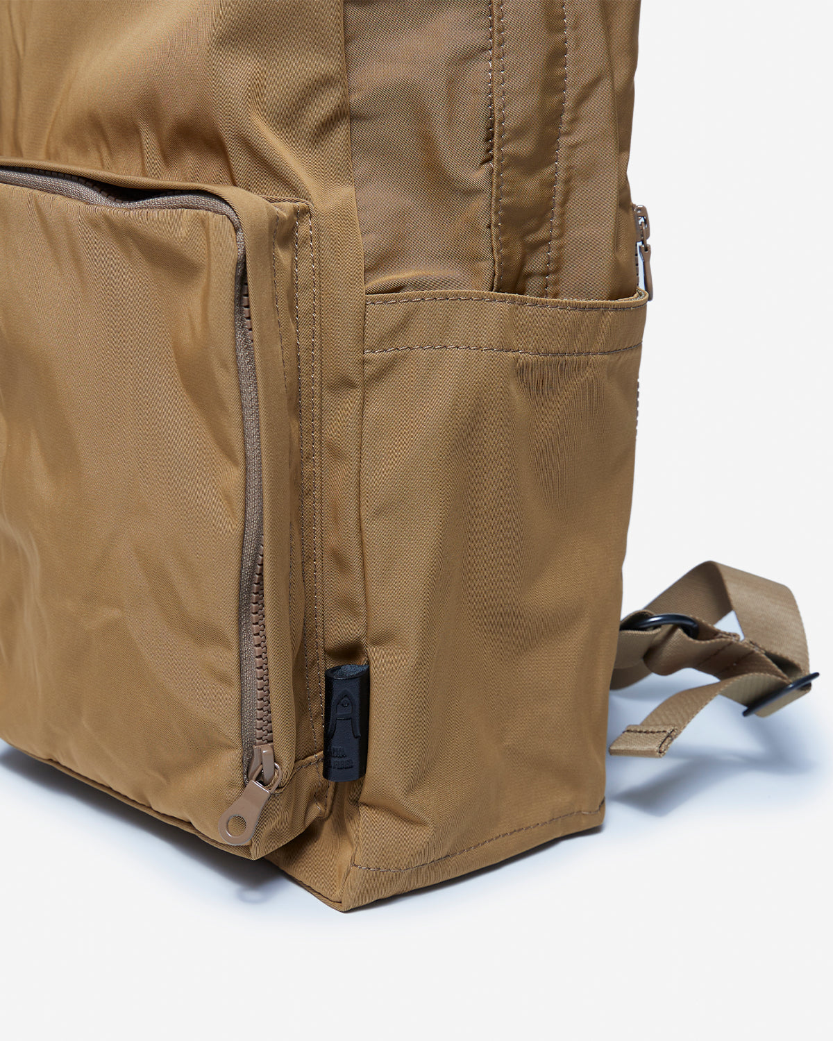 Gabardine Backpack  - Beige