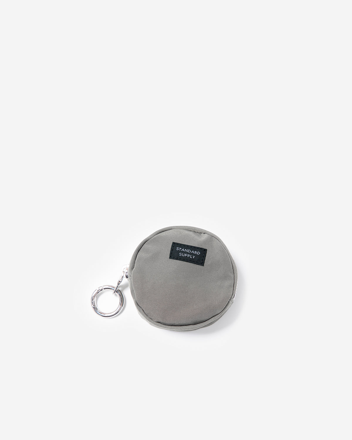 Simplicity Round Charm Pouch - Grey