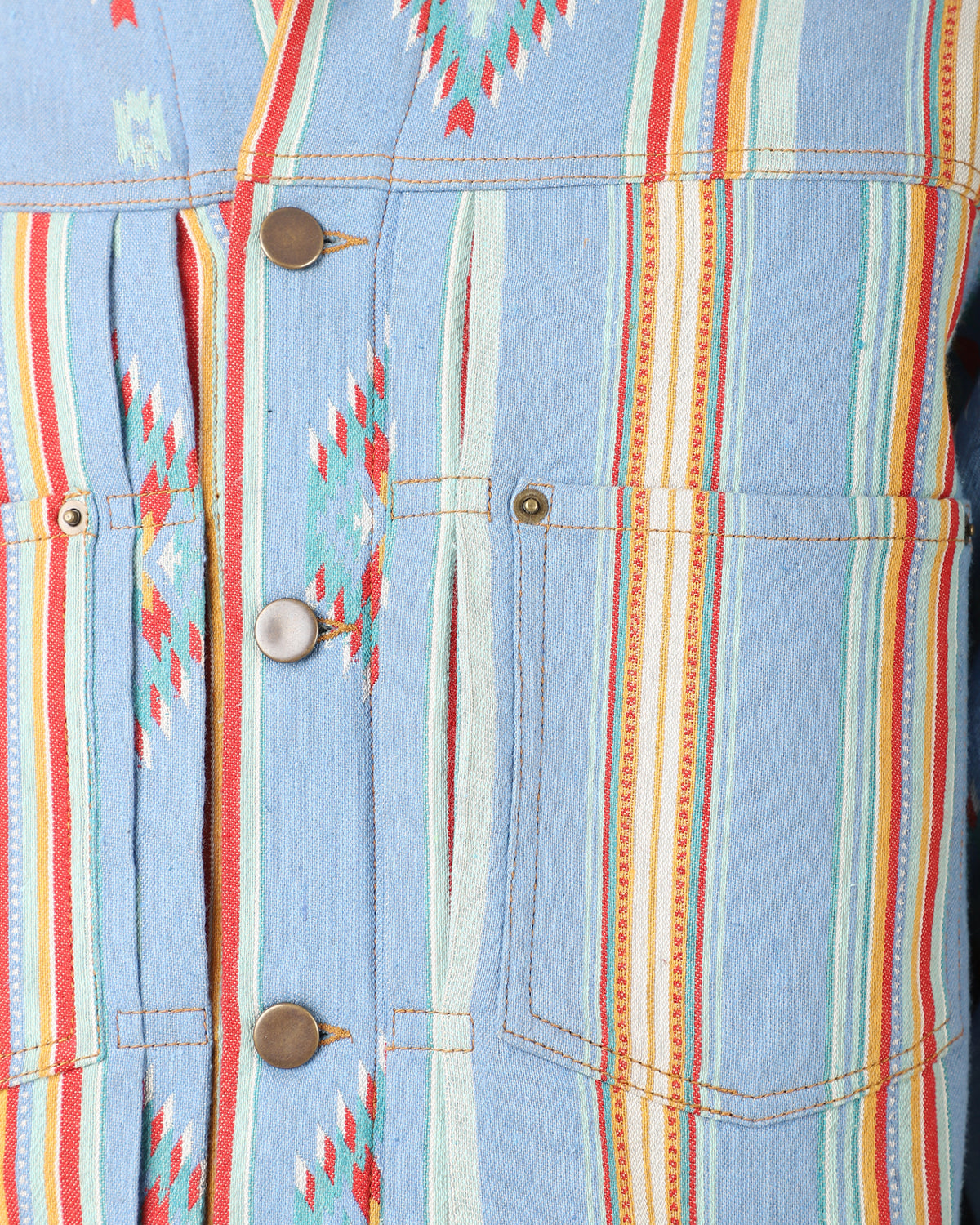 Marvin - Regular Fit Trucker Lined Jacket - Blue