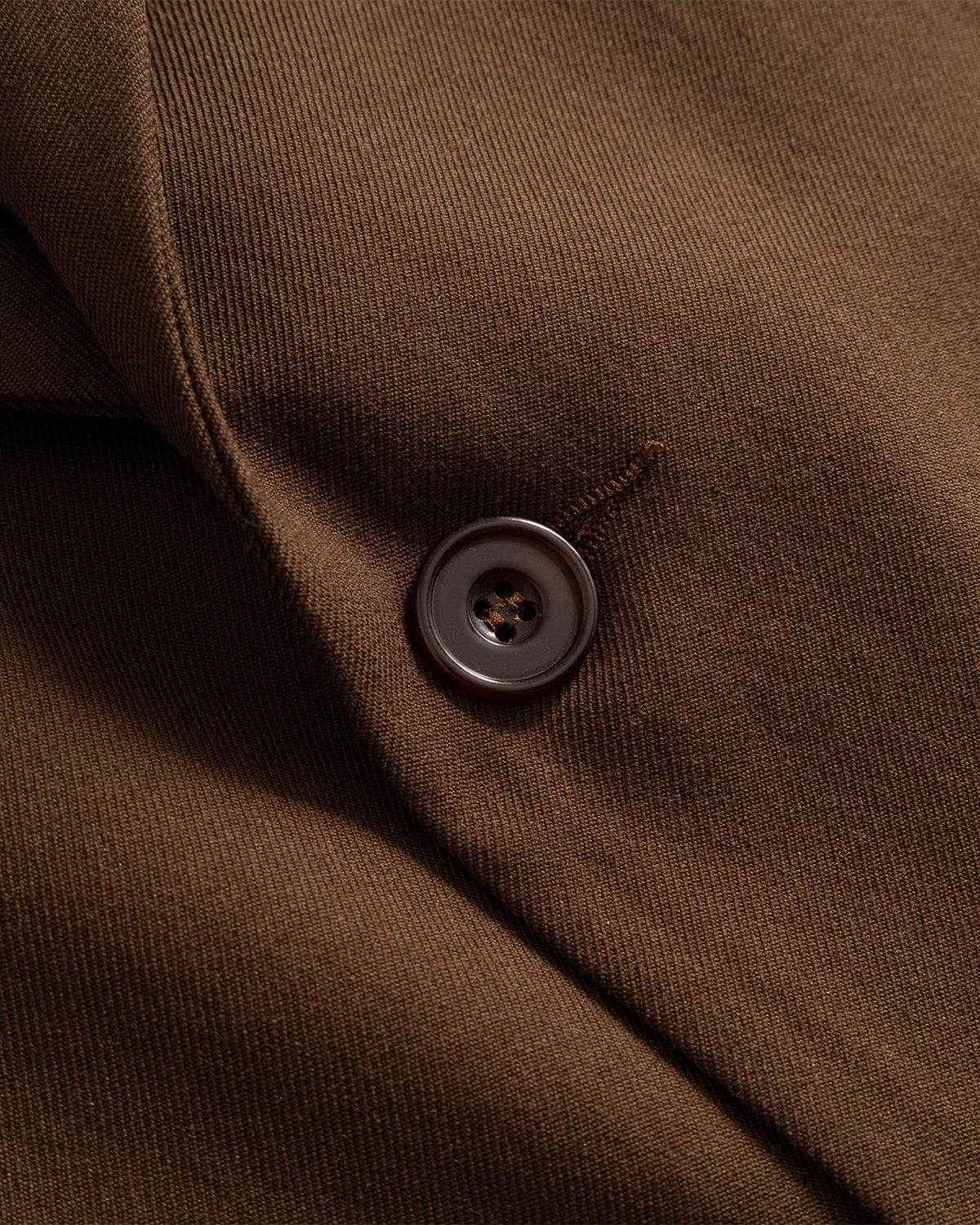 Fox J - Lined Blazer Wool Gabardine - Tobacco