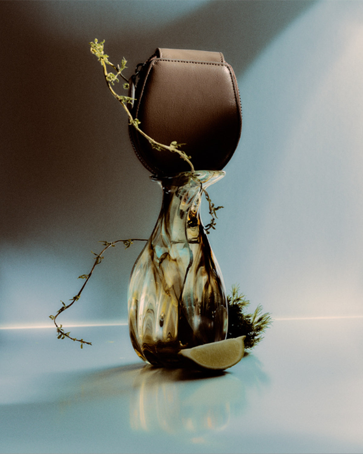 Pond Wallet Bag - Brown