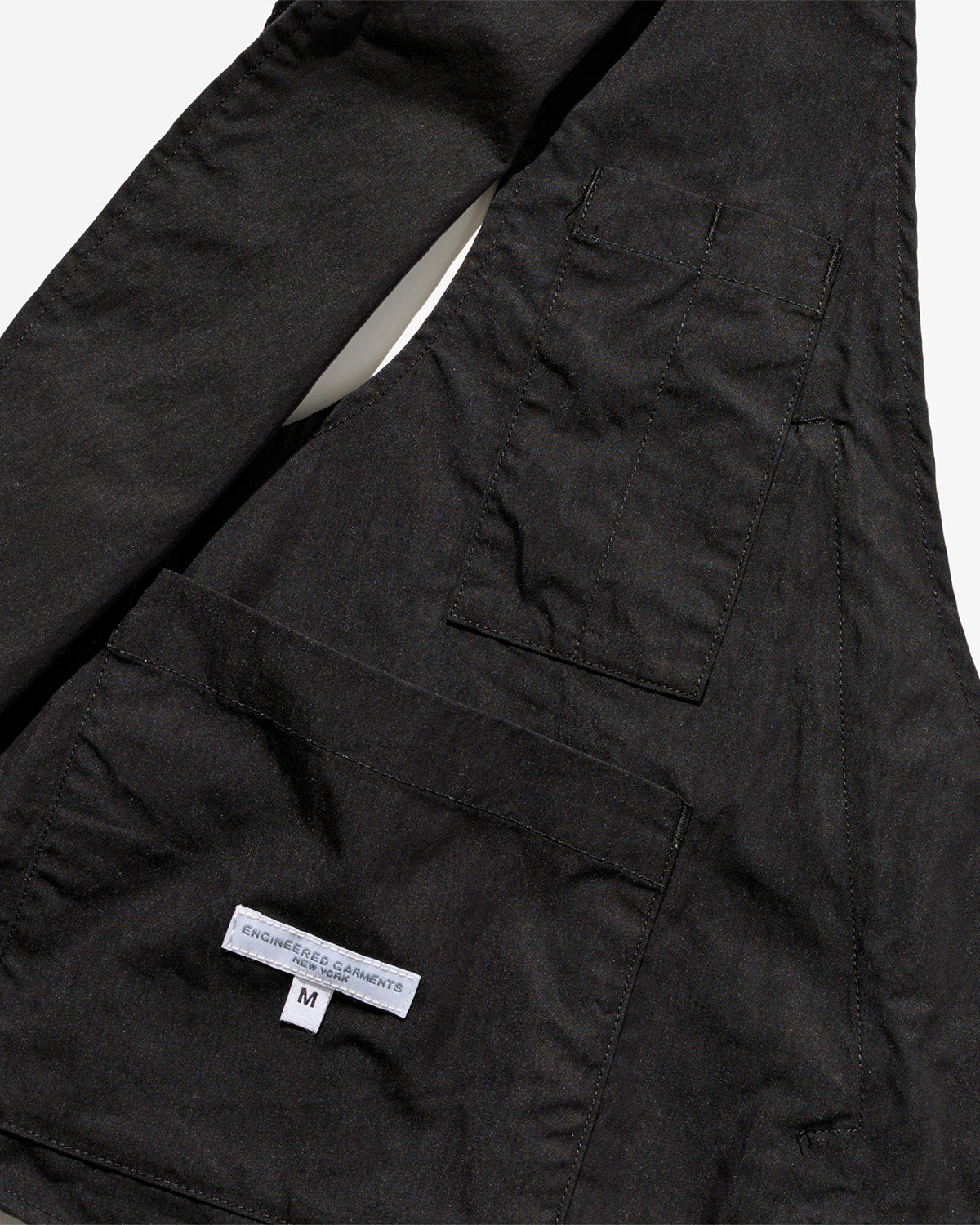 Shoulder Vest - Black Lt.Weight Nyco Poplin