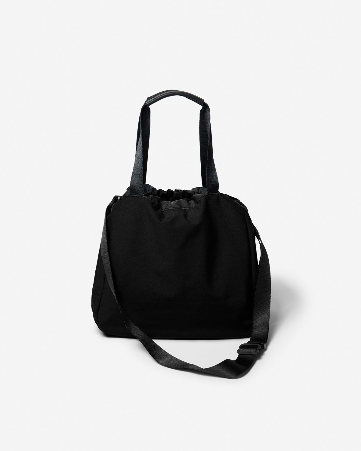 Simplicity 2Way Draw String Tote - Black